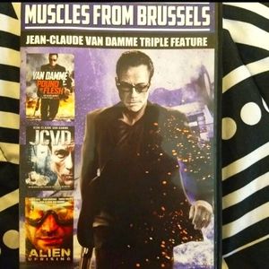 Muscles From Brussels/  Jean-Claude Van Damme Triple feature/  DVD